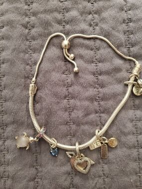 Pandora Silver Bracelet with Charms